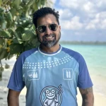 Suchit, founder and dive instructor at Frogman Scuba Diving, Havelock