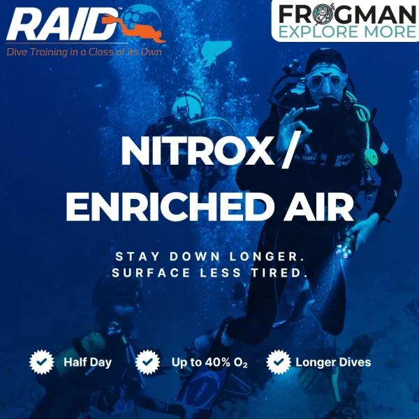Nitrox Enriched Air Diver Course in Andaman - diver with nitrox tank checking dive computer at Havelock Island