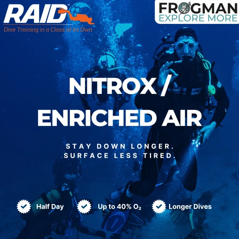 Nitrox Certification – Enriched Air Diver Course in Andaman