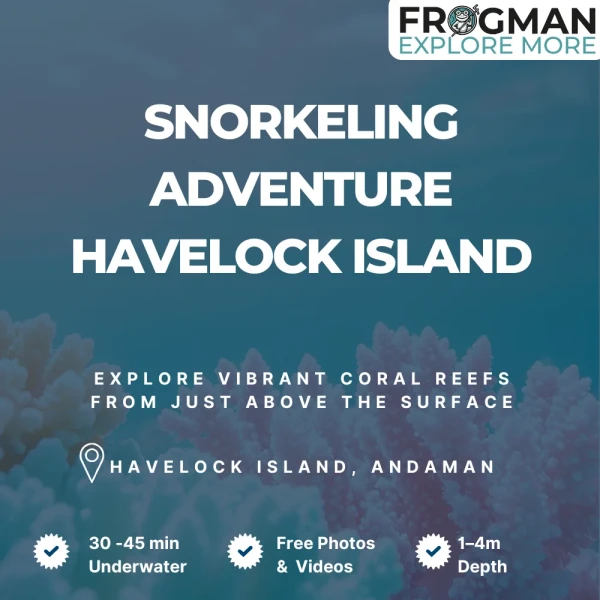 Snorkeling in Havelock Island at Frogman Adventures