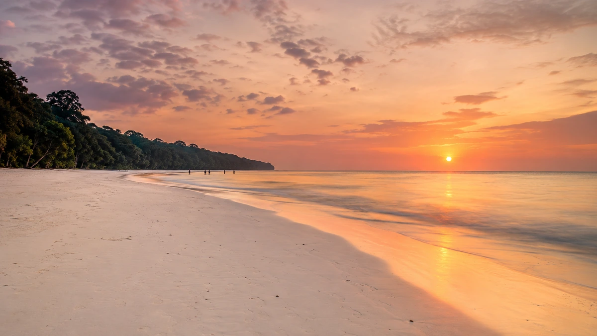 Sunset at Radhanagar Beach, Havelock Island
