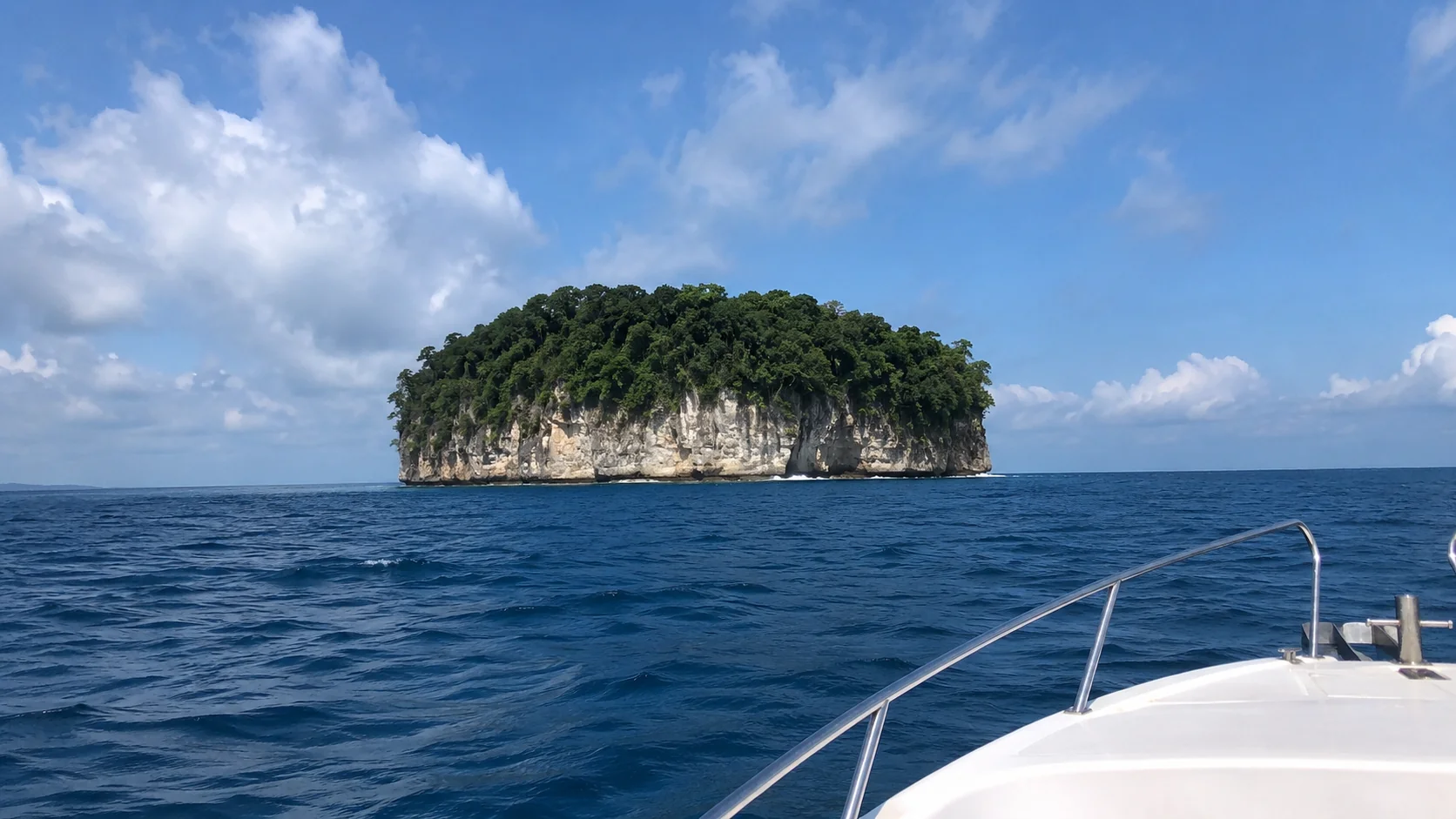 South Button Island seen from the boat in Ritchie's Archipelago, Andaman