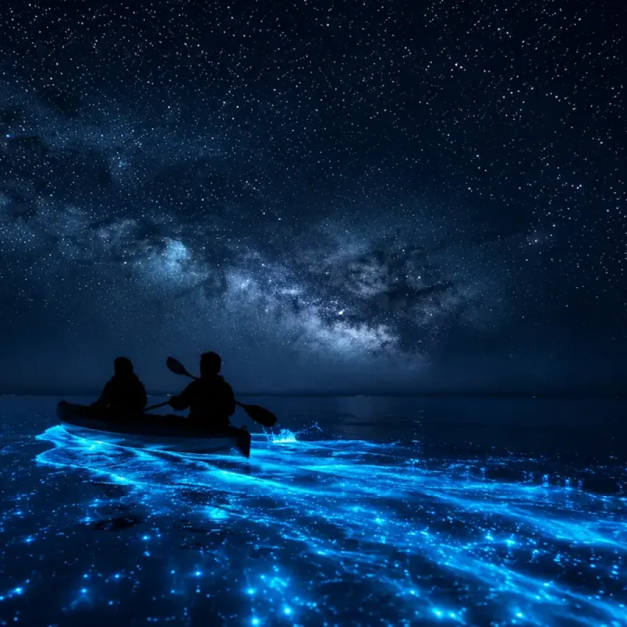 Night Kayaking — Frogman Adventures, Havelock Island