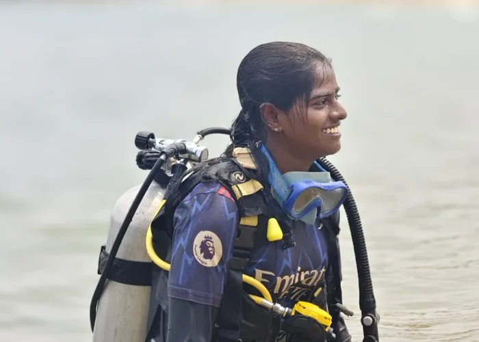 Kavya - Divemaster at Frogman Scuba Diving