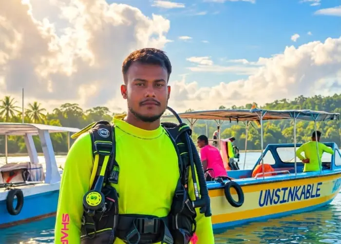 Manoj - Divemaster at Frogman Scuba Diving